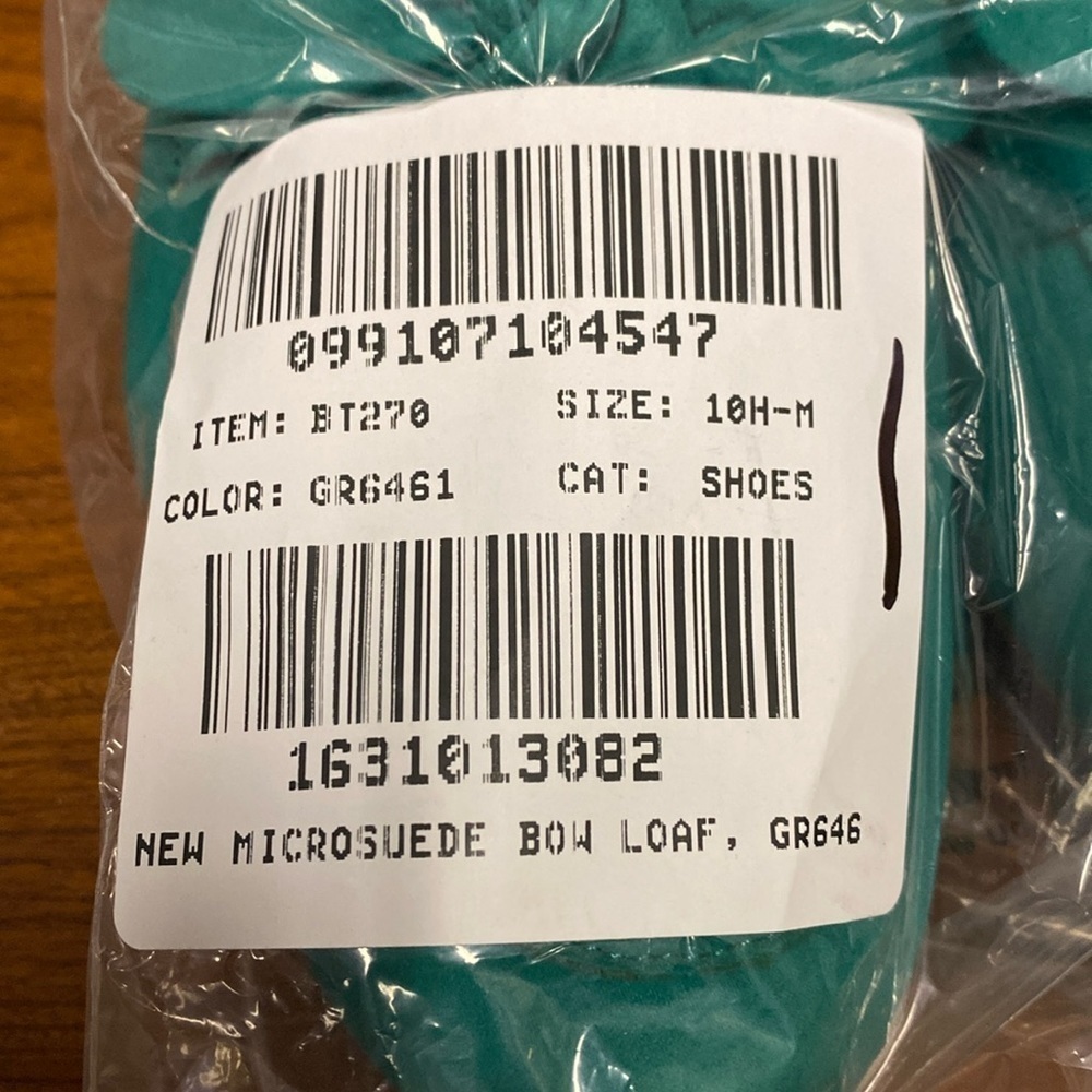 J.Crew Sueded Bow Loafers in Green Size 10.5 BT270 - Picture 2 of 2